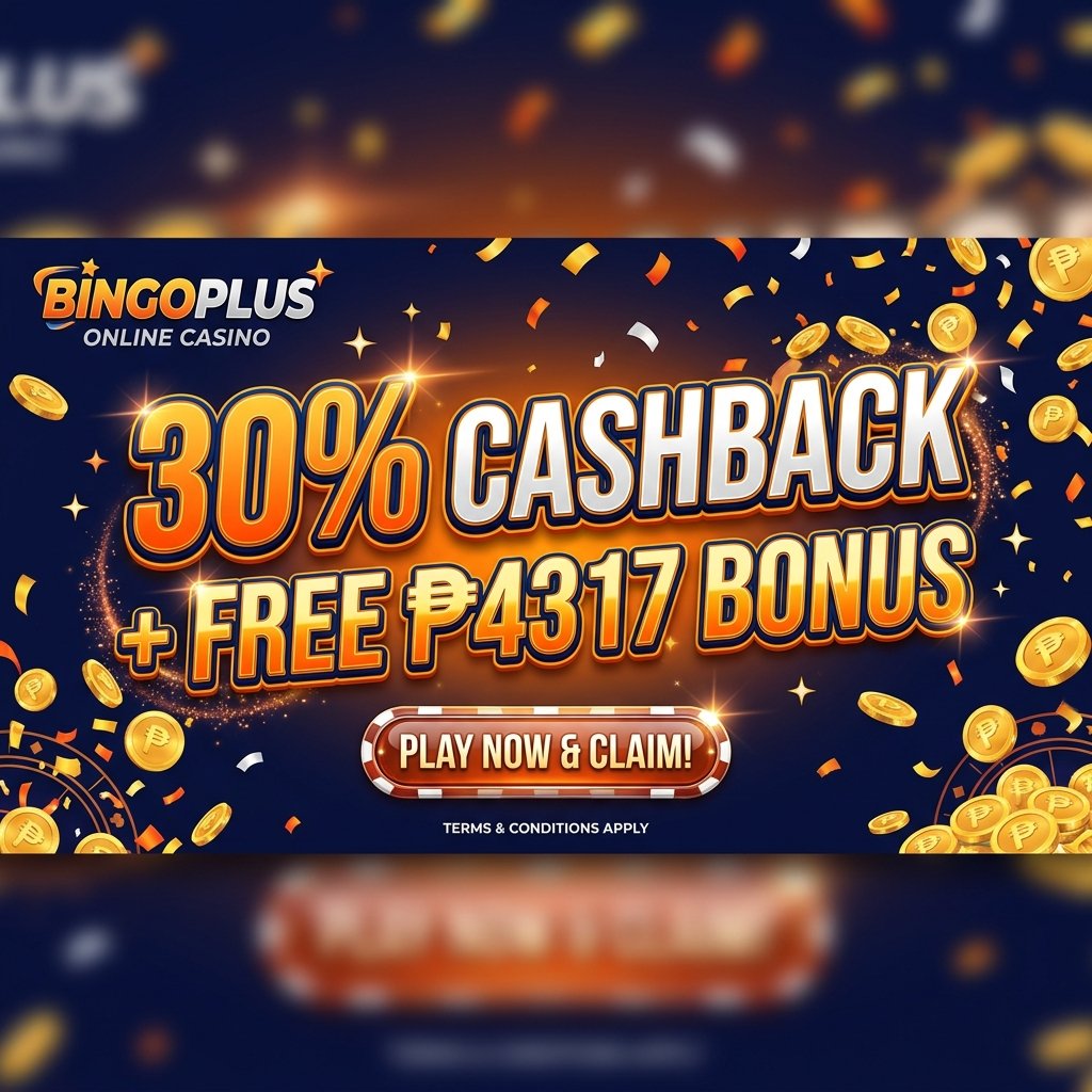 BingoPlus – 30% Cashback and Free ₱4317 Bonus. Philippines' #1 PAGCOR-certified online casino.
